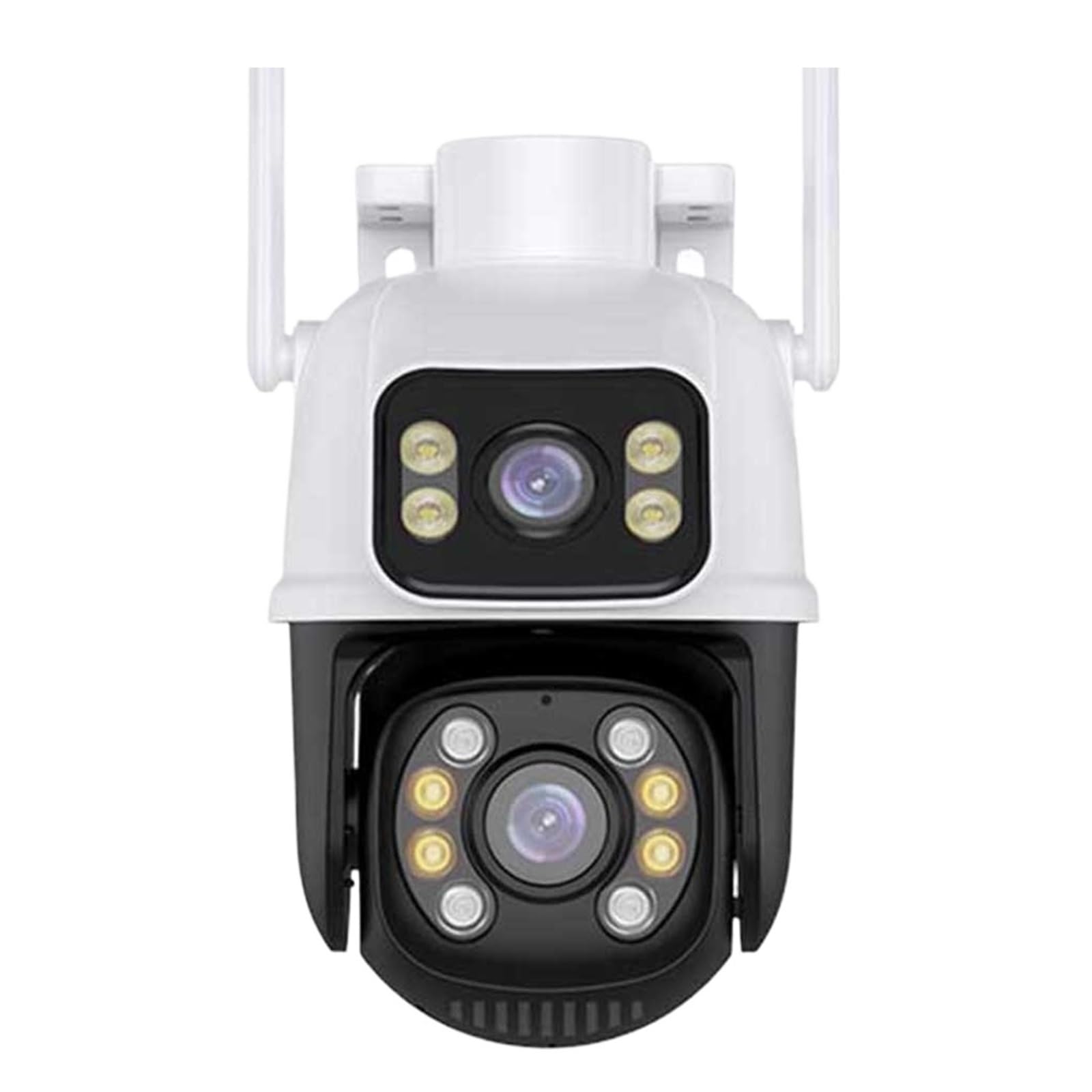 JVDDI 6MP Dual Lens Wifi Camera Ai Auto Tracking Waterproof Security CCTV Video Surveillance Camera Police Light Alarm IP Camera(ADD 128G)