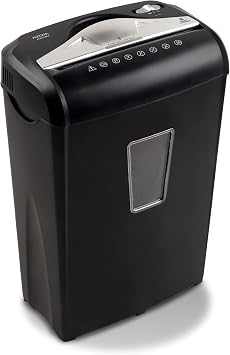 Aurora AU870MA High-Security 8-Sheet Micro-Cut Paper Credit Card Shredder Black