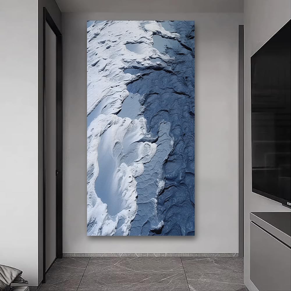 Abstract Wall Art For Living Room Large Size Framed Canvas sold price at auction in Canada