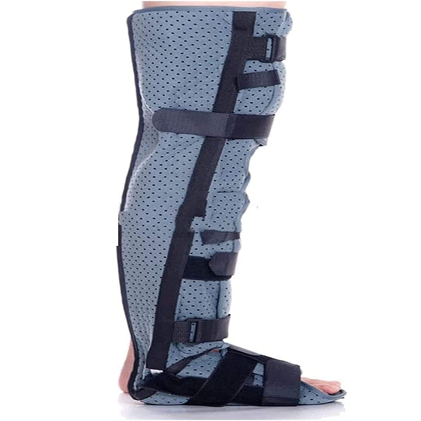 Banda Fija de Muslo de recuperación postoperatoria, Soporte de Envoltura de articulación de Cadera y Rodilla Ajustable, Soporte de fijación de articulación de Rodilla