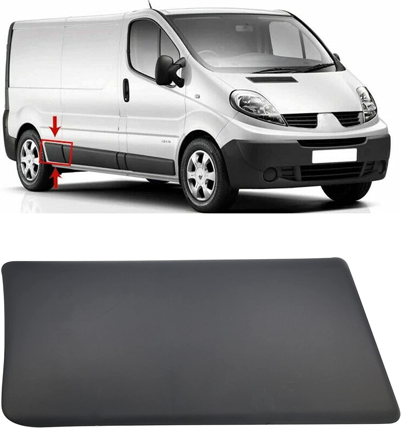 Pannello posteriore destro Renault Trafic II Opel Vivaro Nissan Primastar FINAO AUTOPARTS