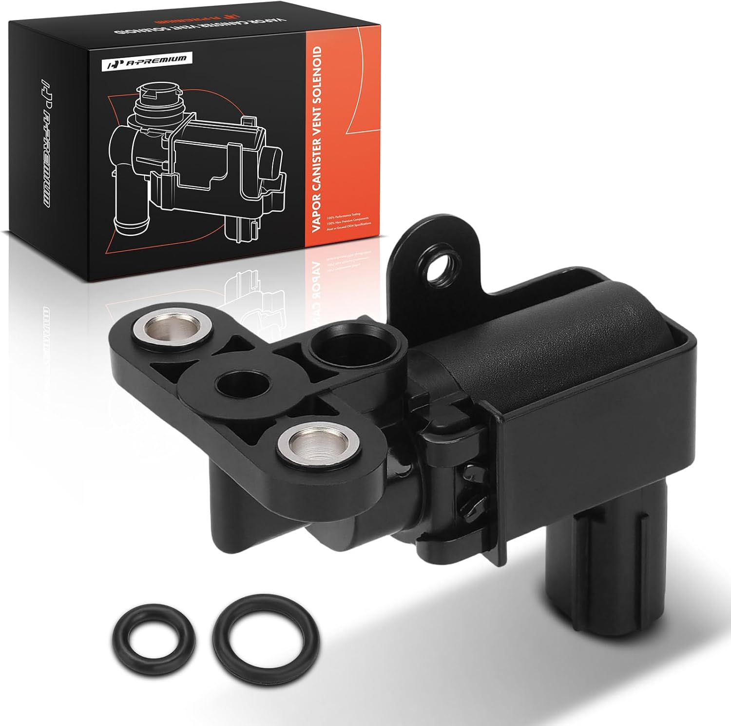 A-Premium Vapor Canister Vent Solenoid Valve Compatible with Honda Civic 1998, Accord 1998-2002, Prelude 1999-2001 & Acura TL 1999-2003, CL 2001-2003