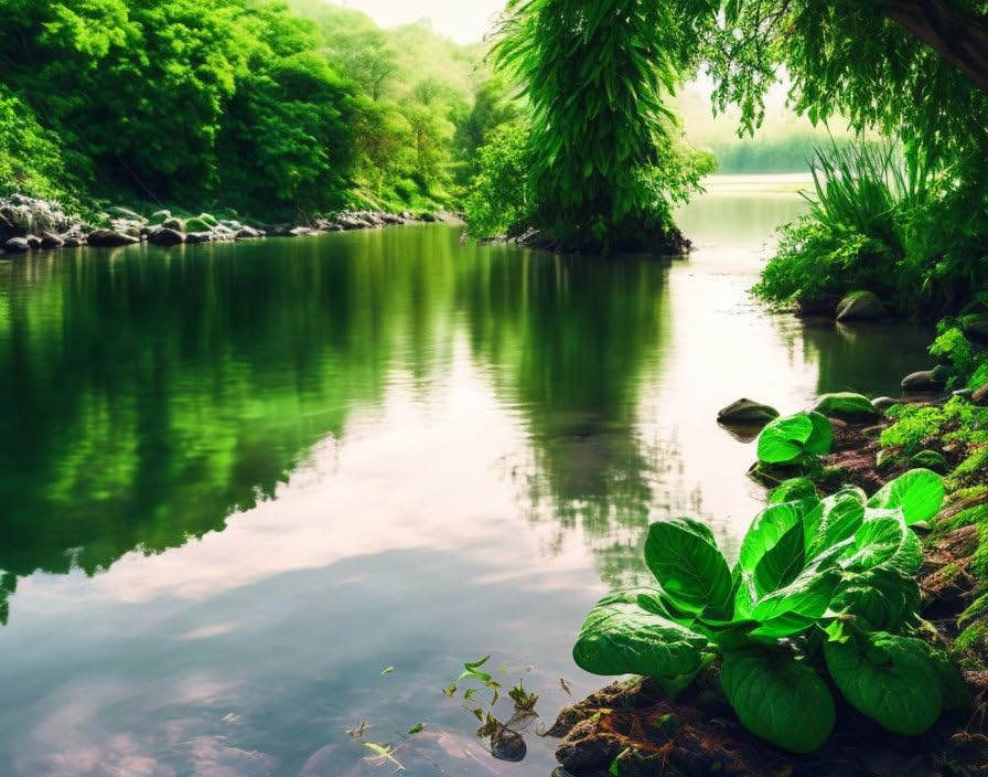 Tableau sur toile plante verte pour illuminer un salon sombre et creer une ambiance