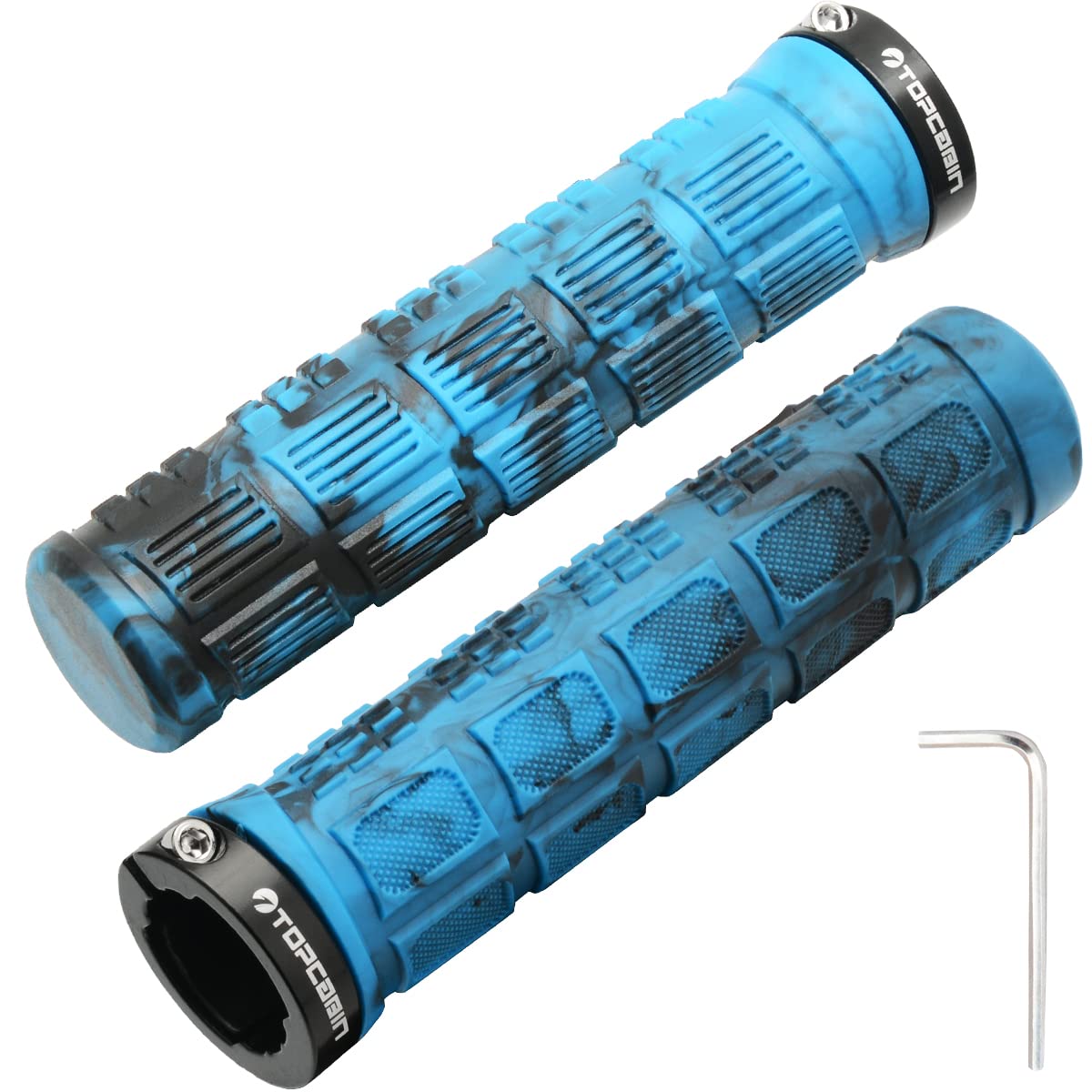 Poignées De Guidon Vélo Ergonomiques - Antidérapantes, Pour Diamètre 22.2 Mm, Vélo/trottinette