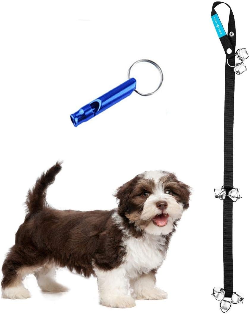Dog Doorbells Premium Quality Training Potty Great Dog Bells Adjustable Door Bell Dog Bells for Potty Training Your Puppy The Easy Way -…