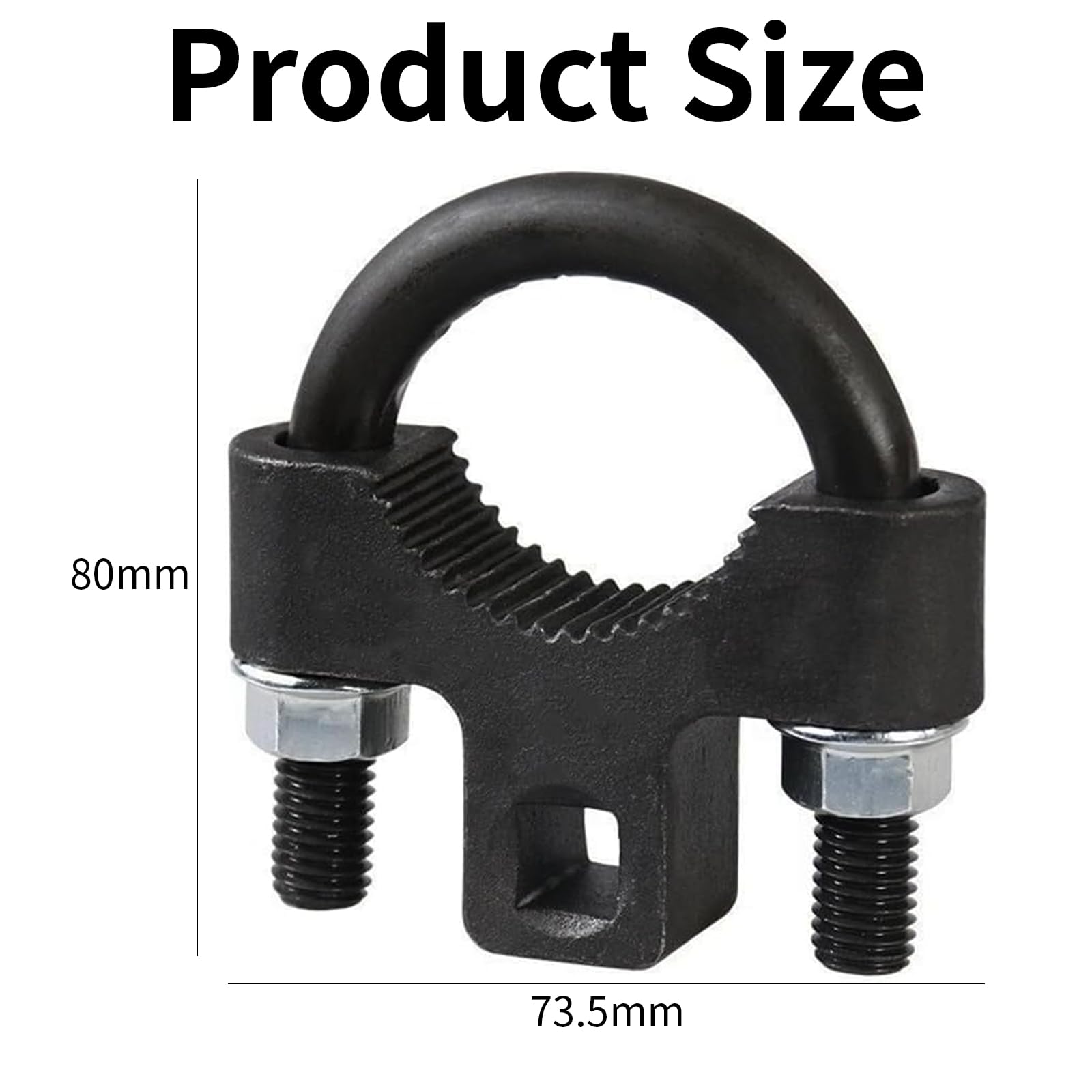 Crozgan Inner Tie Rod Removal Tool 3/8 Inch Low Profile Tool for 30-42mm with Non-Slip Teeth Universal Car Repair Teeth Mechanical Tie Rod Installation and Removal - Image 2