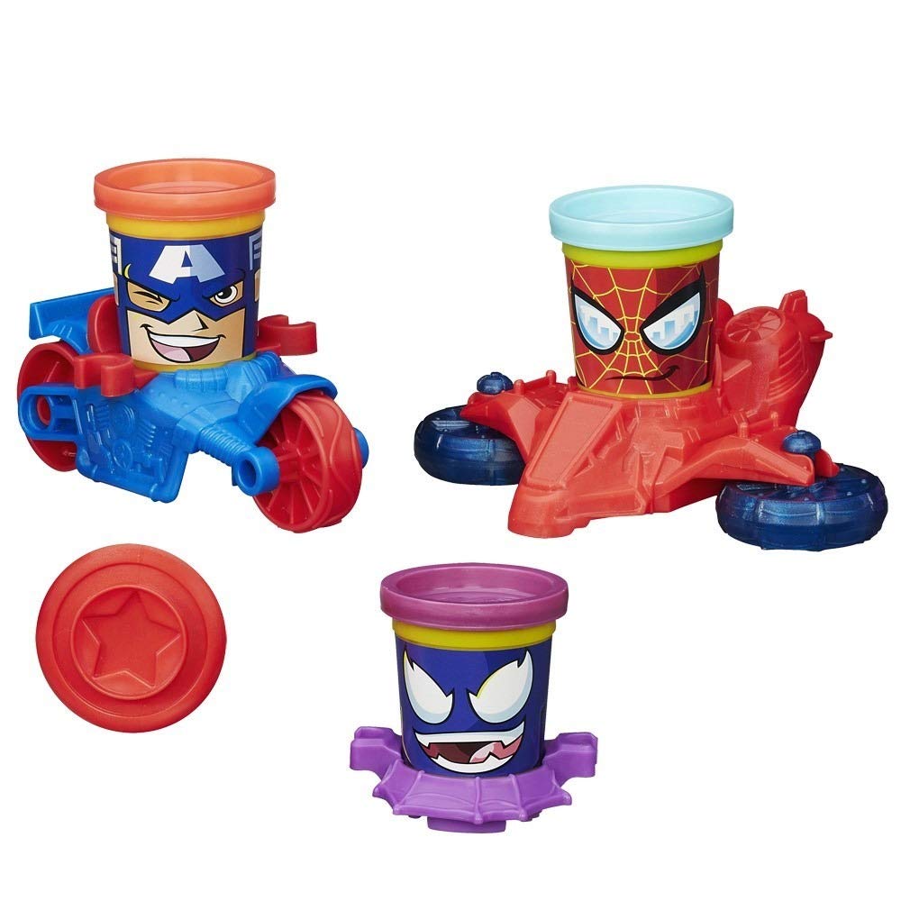 captain america play doh