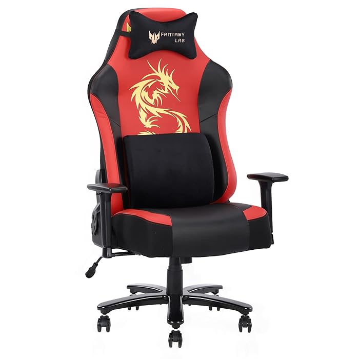 Buy FANTASYLAB Big and Tall Gaming Chair 400lb Gaming Chair Massage