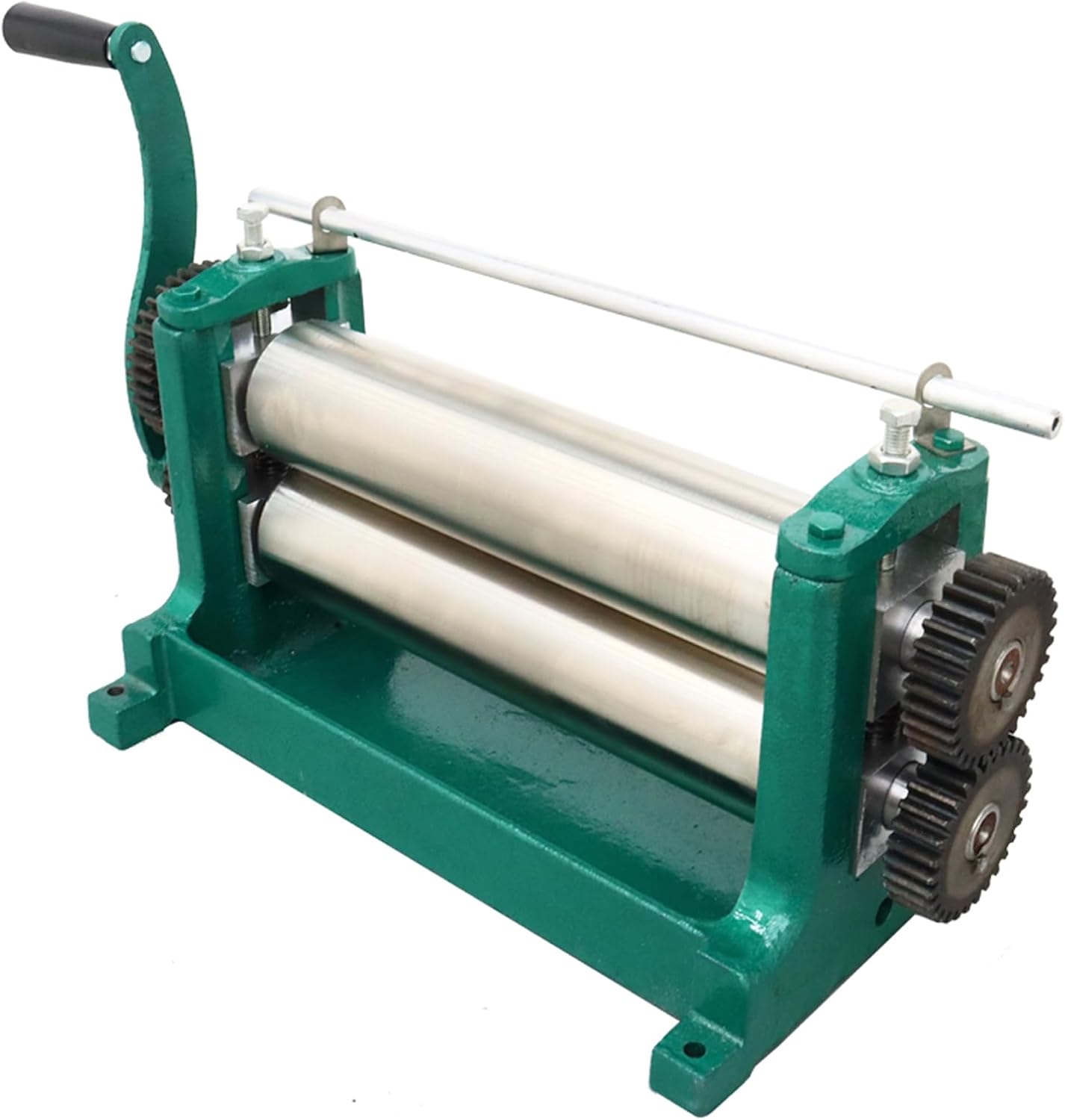 WYDDDARY Manual Beeswax Comb Foundation Roller Mill Machine 86 x 310mm Bee Wax Foundation Sheet Mills Machine Bee Wax Rollers Stamper Printing Machine Cell Size 4.9mm/5.4mm Optional
