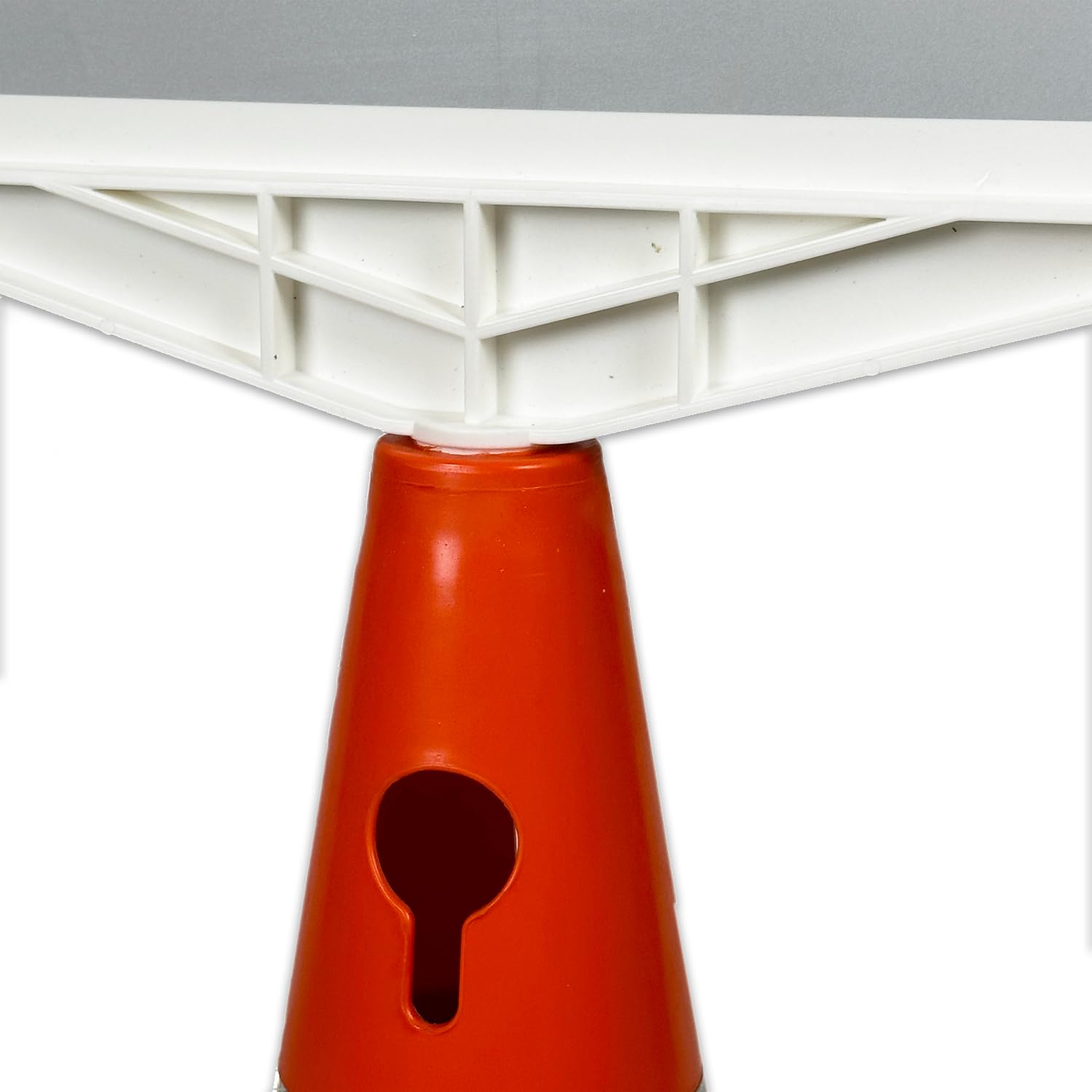 UvV ECOSign Leitkegel, Warnkegel mit Schild PVC 70 cm >3.5 kg schwer reflektierend (Absolutes Halteverbot VZ-283)