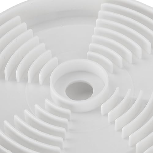 Miniatura 8 de Heayzoki Soporte de pared apto para Dot 4 5, diseño de ahorro de espacio, gestión de cables, material ABS, altavoz inteligente ABS que ahorra