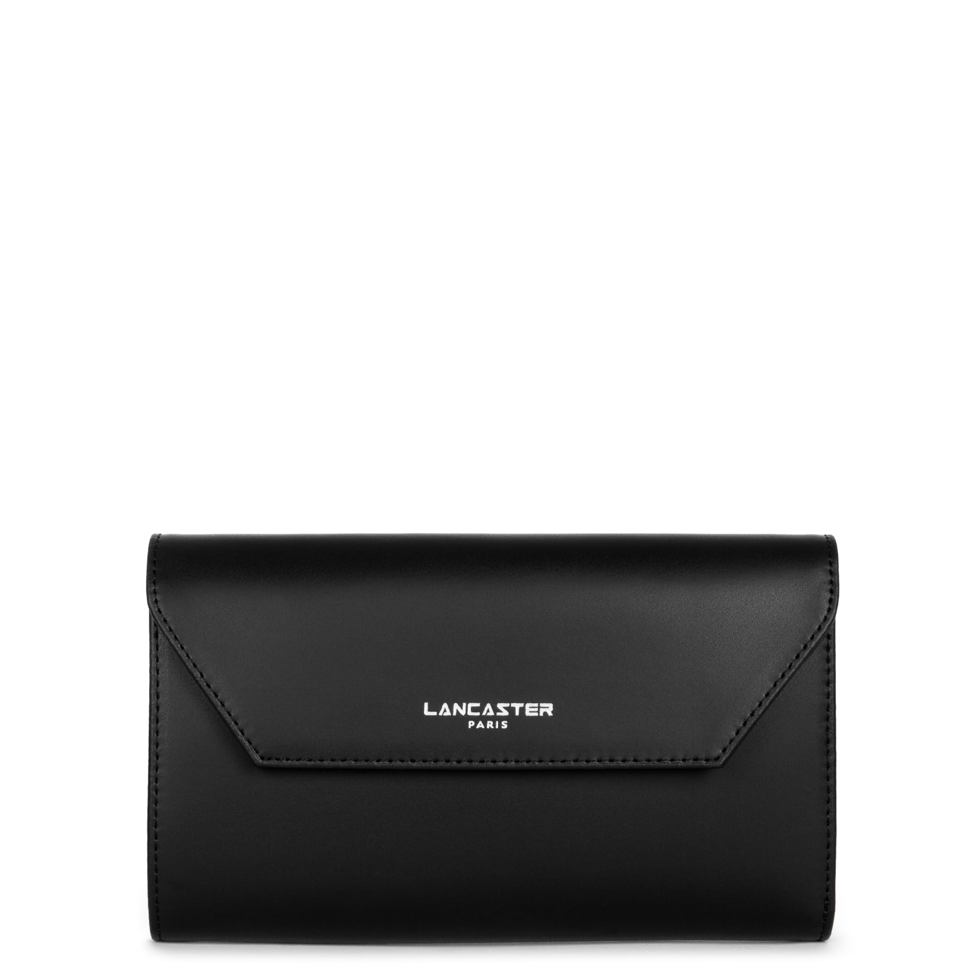 LANCASTER Compagnon Smooth en Cuir Ref 39936 Noir