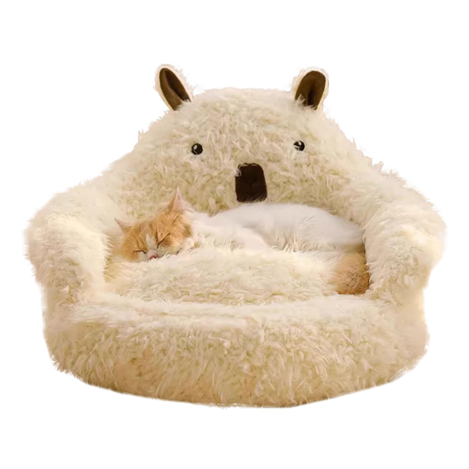 Maison chaude pour chat de qualité supérieure avec tunnel isolé