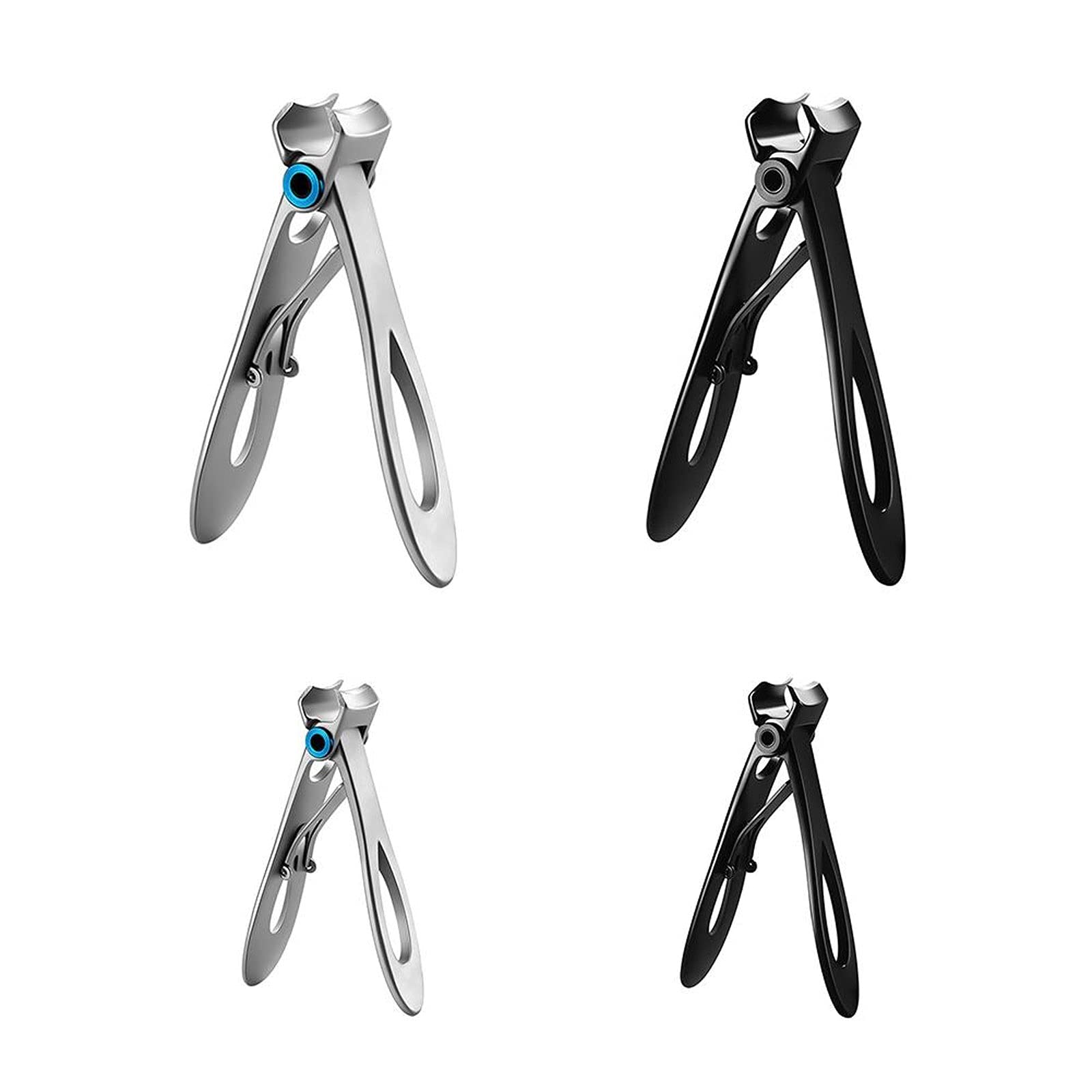 Cortaúñas de Acero Inoxidable, cortaúñas, cortaúñas, multifunción, Boca Grande, antisalpicaduras, Tijeras Individuales Grandes para manicura y pedicura