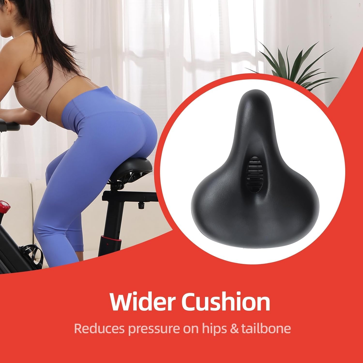 Bluearth Heimtrainer Fahrrad mit Magnetischem Widerstand, Hometrainer Fahrrad mit Smart App, Leise & Bequem Indoor Spinning Bike mit Immersivem Erlebnis und Live-Kursen, Max. 150KG