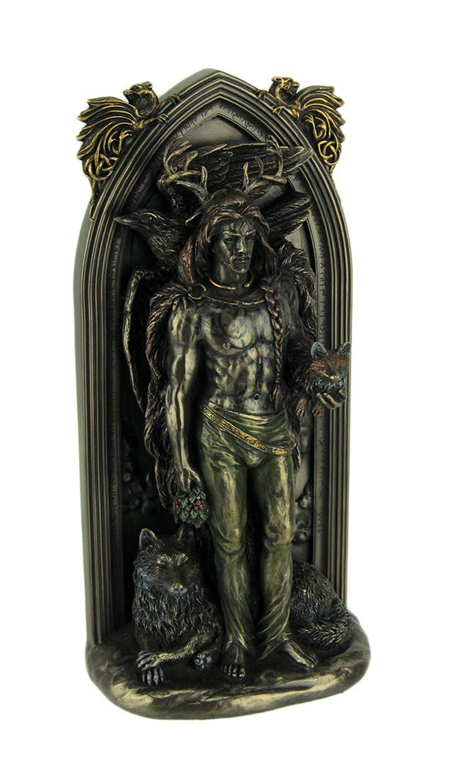 Veronese Design Ruth Thompson The Druid Hand Painted Statue