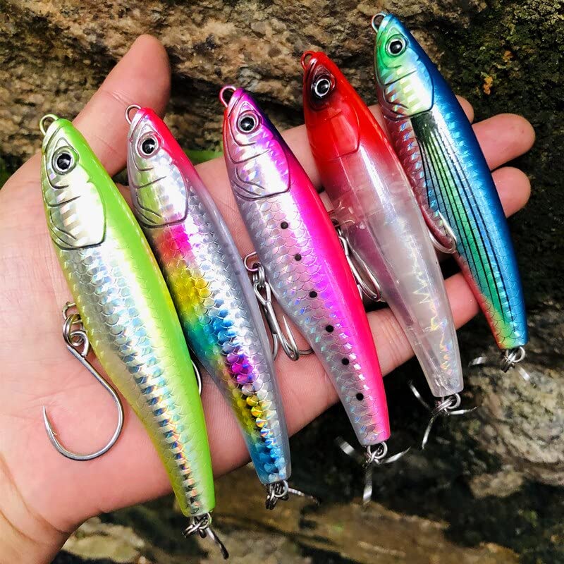 Amazon | 110 ミリメートル 50 グラムシンキングペンシル釣りルアーワ