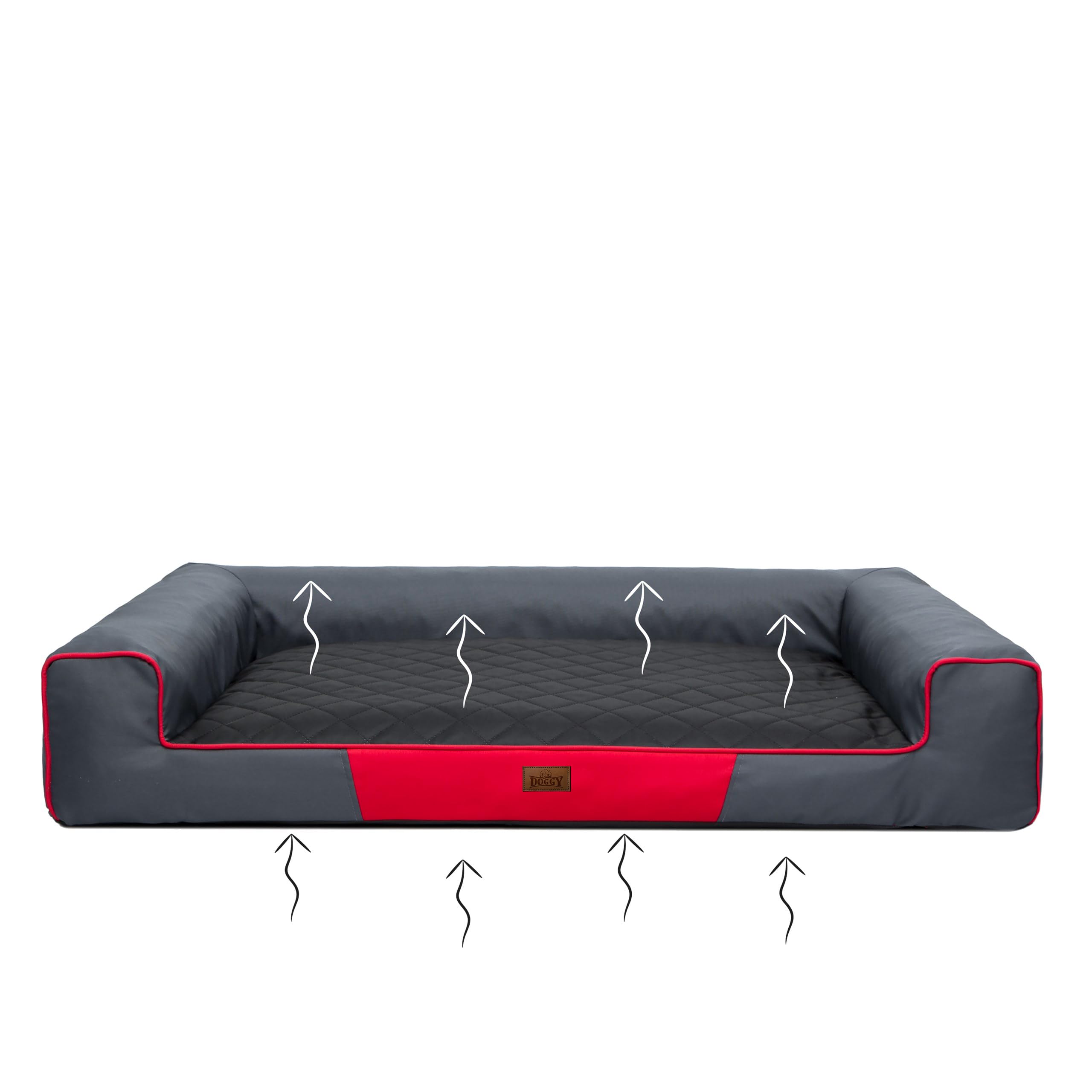 Luxe hondenmand voor op de bank, bed en grond | Pelsbarn fluffy hondenkussen van vegan