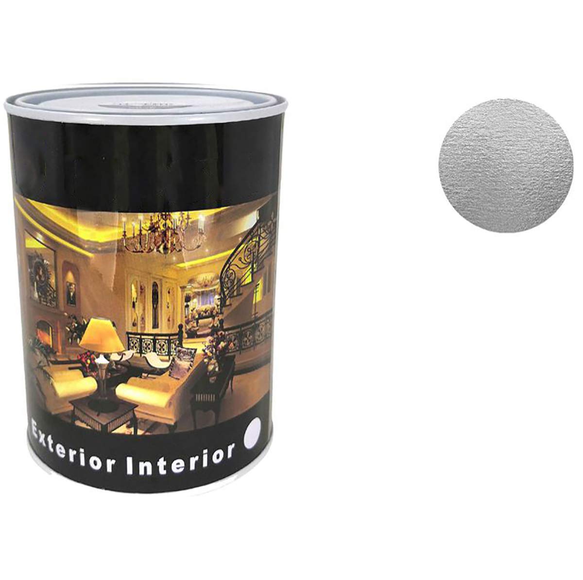 H HANSEL HOME Pintura Esmalte al Disolvente para Madera y Metal, Pintura Alquidica de Rápido Secado para Superfícies Interiores y Exteriores(Negro Satinado, 125 ML) — view 26