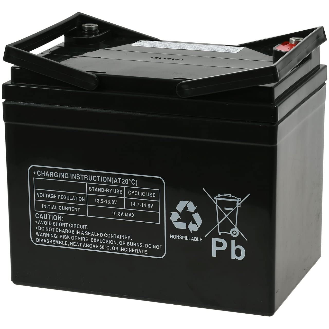 Powery Powery Batería de Plomo-sellada (multipower) MP36-12C zyklenfest