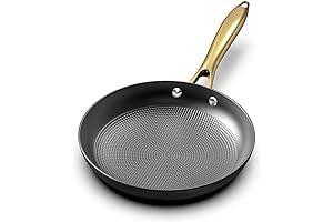imarku 8 Inch Non Stick Cast Iron Skillet