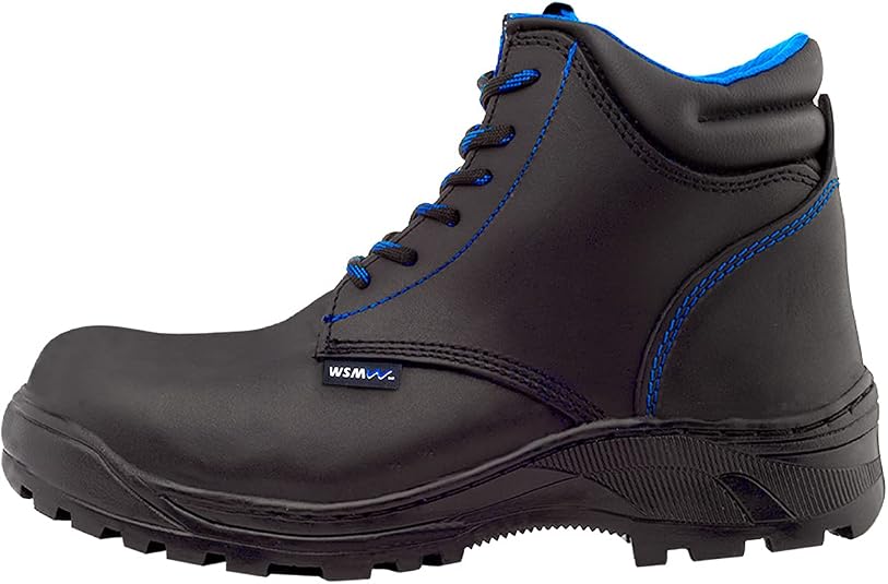 Zapato de Seguridad WSM, Ergonómico y cómodo. Con casquillo de  Policarbonato. Bota Industrial y multifuncional. Es un calzado de trabajo  dieléctrico y antiderrapante. Est. 2953-DH : Amazon.com.mx: Ropa, Zapatos y  Accesorios