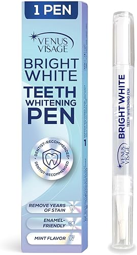 Miniatura 11 de Venus Visage - Bolígrafo blanqueador dental (2 unidades), más de 20 usos, eficaz e indoloro, no causa sensibilidad, apto para viajes, fácil de usar