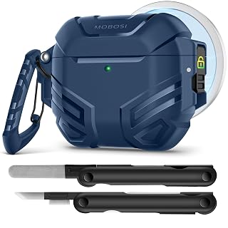 MOBOSI for AirPods 5 Case/AirPods 4 Case, Fit for MagSafe, Blue - Amazon product rated Grade A