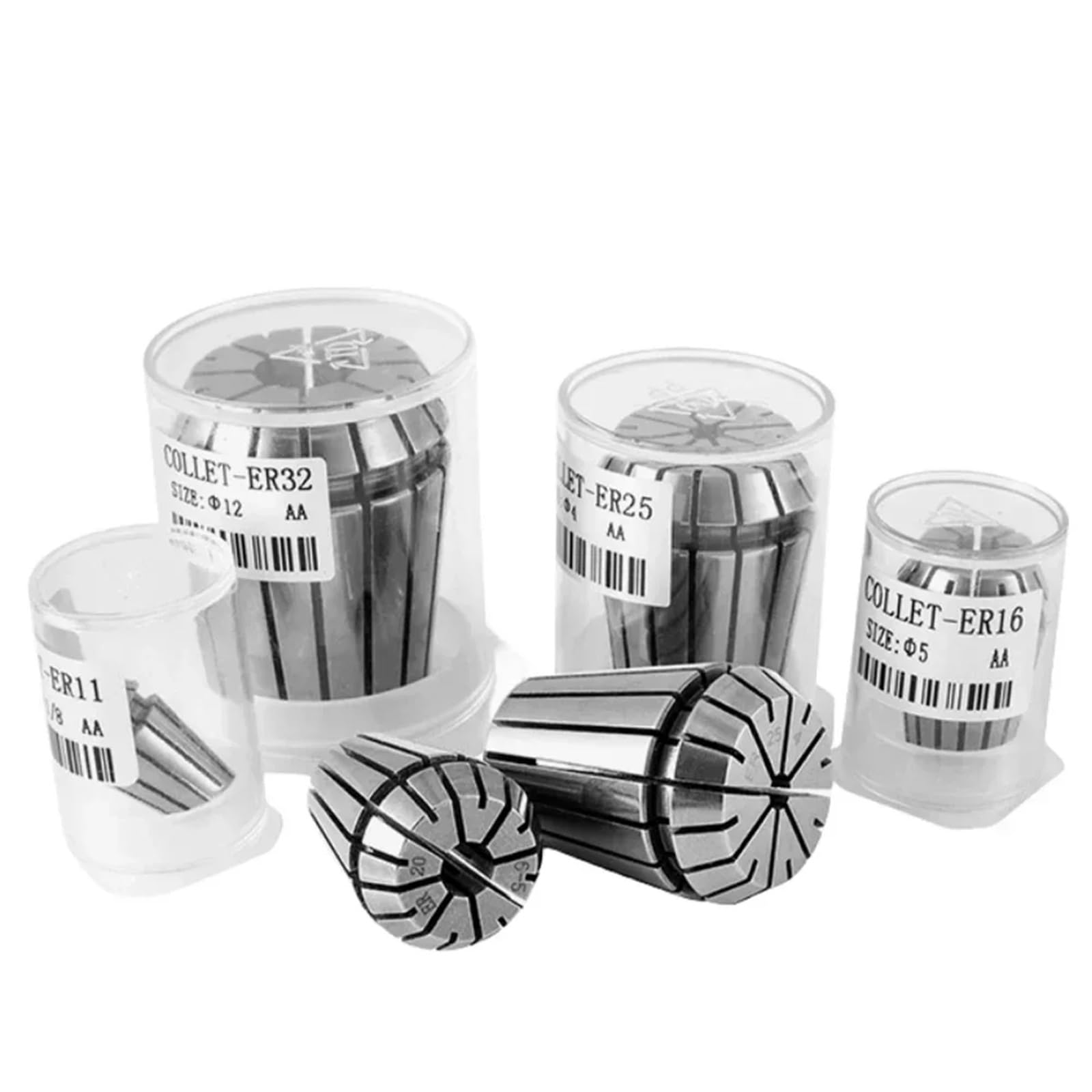 A ER40 ER50 Federspannfutterklemme 6 8 10 12 14 16 18 20 22 24 26 Mm Federspannzangensatz AA 0,008 ER Spannzange ER32(ER50-35mm)