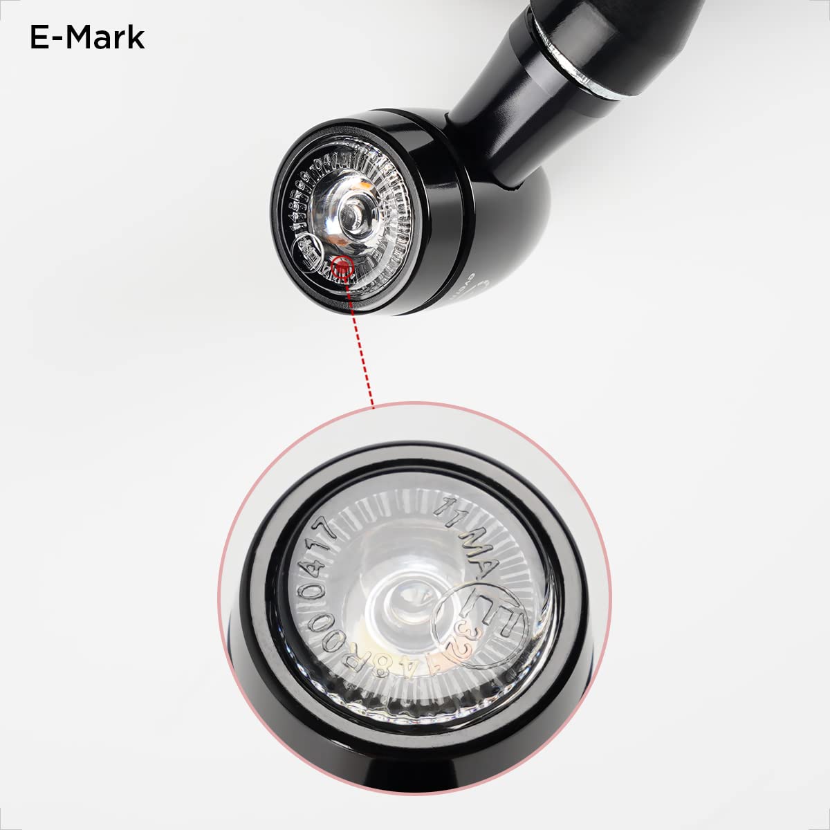 Knipperlichten led sequentieel zwart - De Bondt