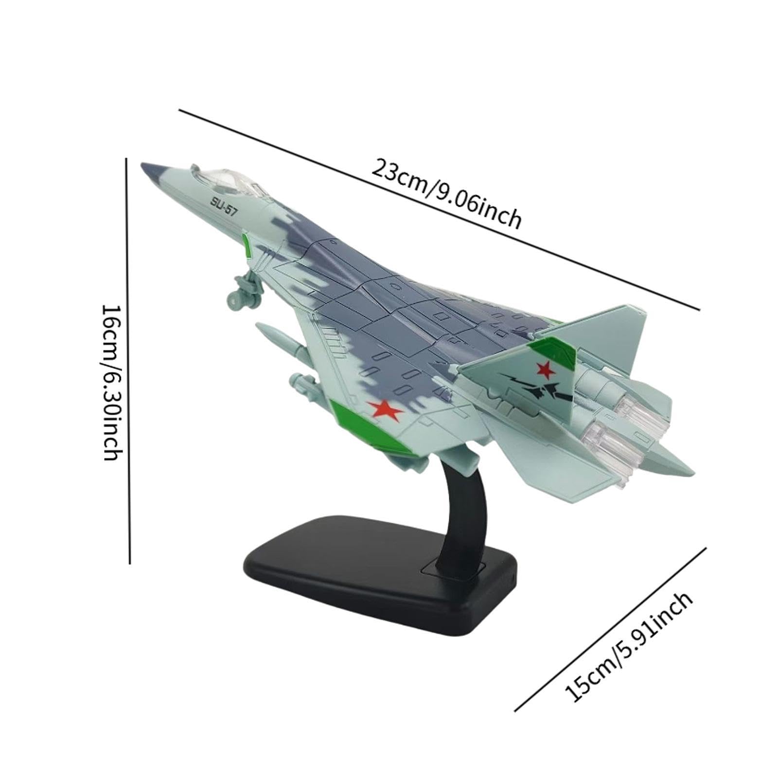 Modellino di Aereo in 1:72, Decorazione da Tavolo, Giocattolo in Miniatura con Base per Bar, Soggiorno, Mensola, Mobile TV, Ufficio, Blu