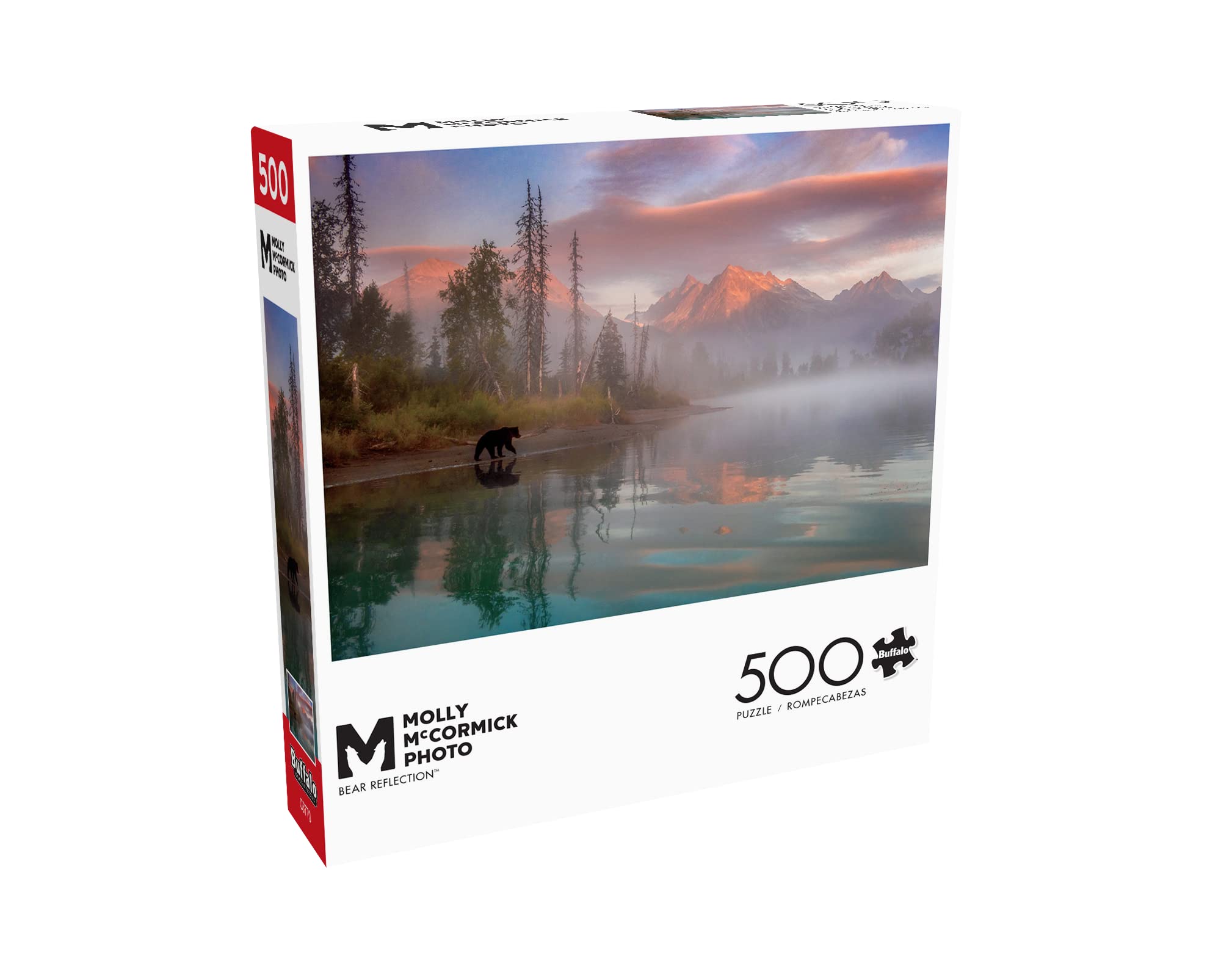 Buffalo Games - Molly McCormick - Bear Reflections - 500 Piece Jigsaw Puzzle, Multicolor - Image 3