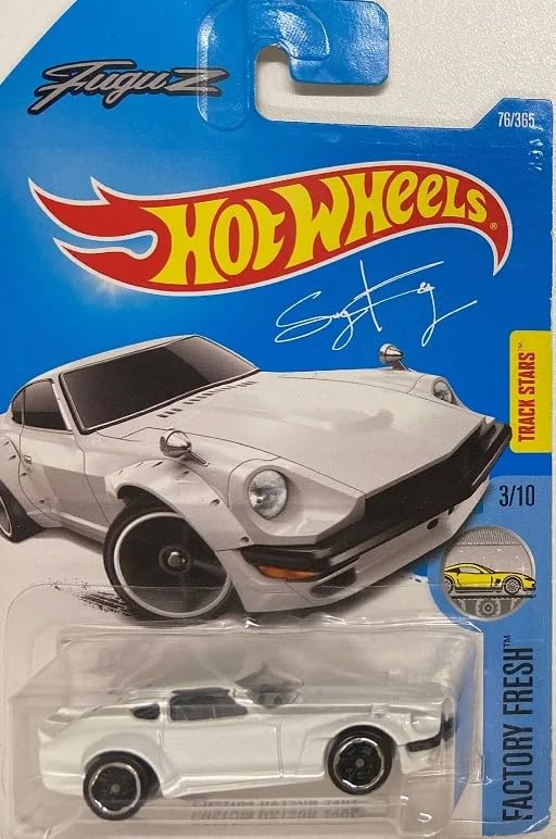 Image of Hot Wheels 1:64 Custom Datsun 240Z Factory Fresh 3+ Yrs Age (White)