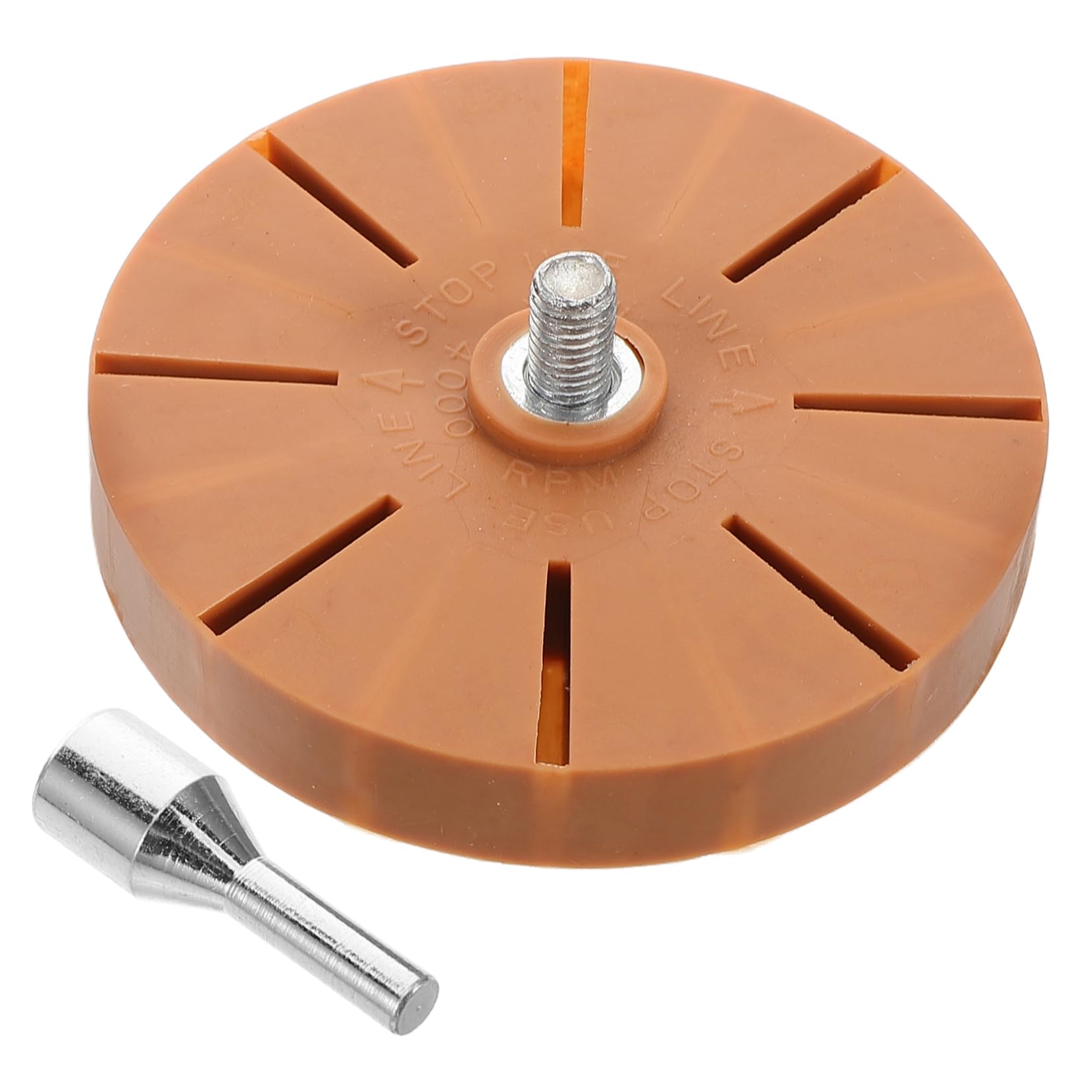 HAWILLOSCH Vinyl Wrap Remover Tool Adhesive Eraser Wheel High-Speed Decal Removal Wheel for Auto Detailing Effortless Operation