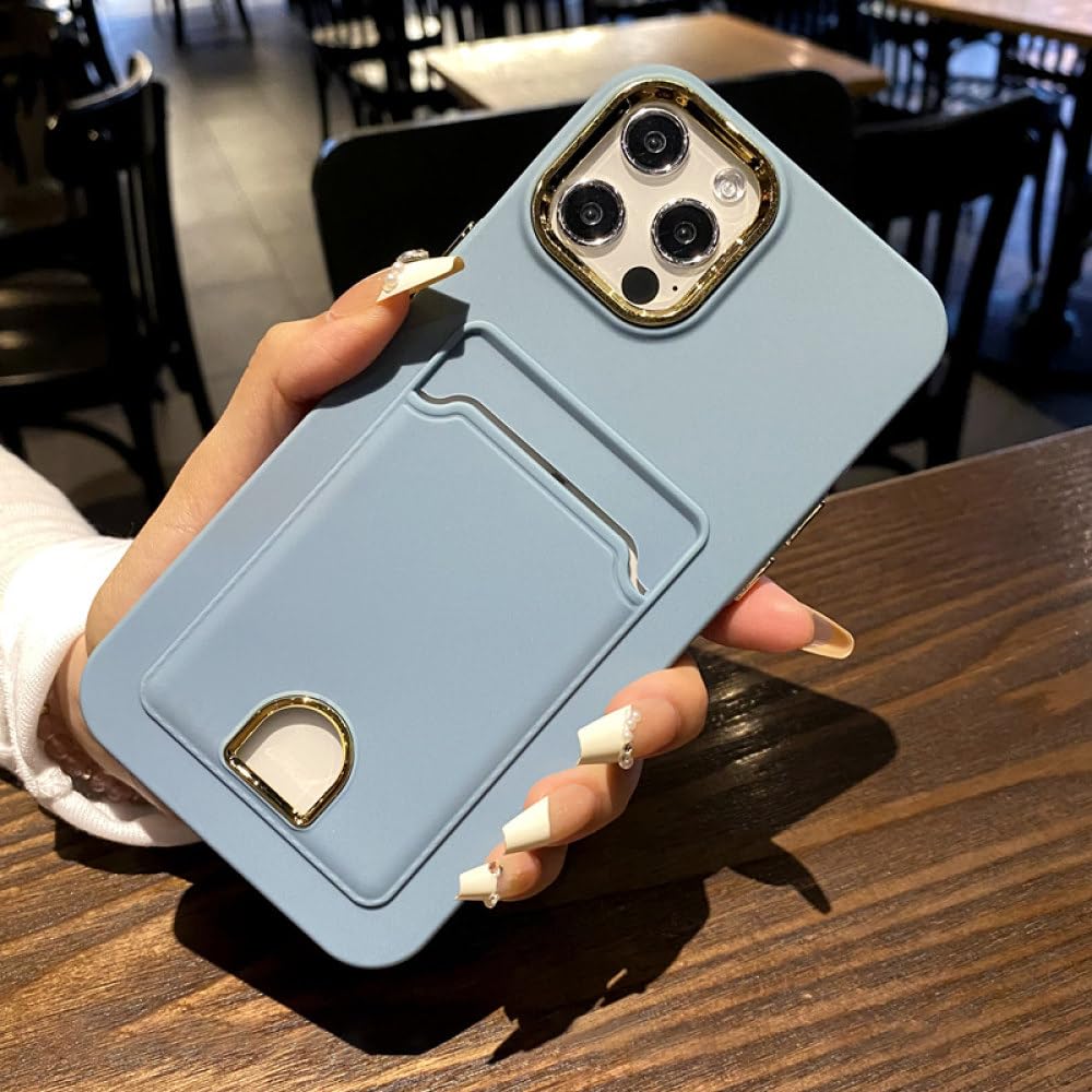 カードホルダースロット財布ケース iPhone 13Pro シリコン　青 Amazon.co.jp: カードスロットケース iPhone 15 14 13 12 11 Pro