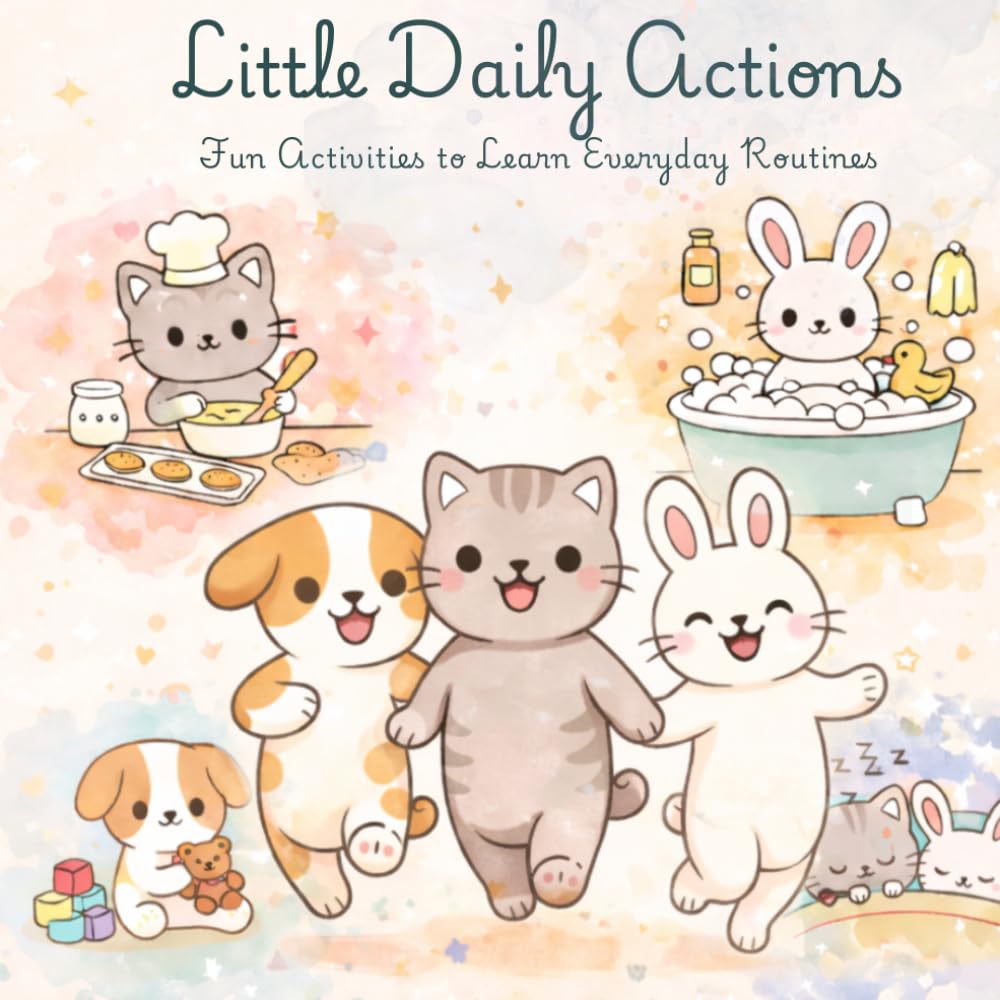Little Daily Actions: Fun Activities to Learn Everyday Routines