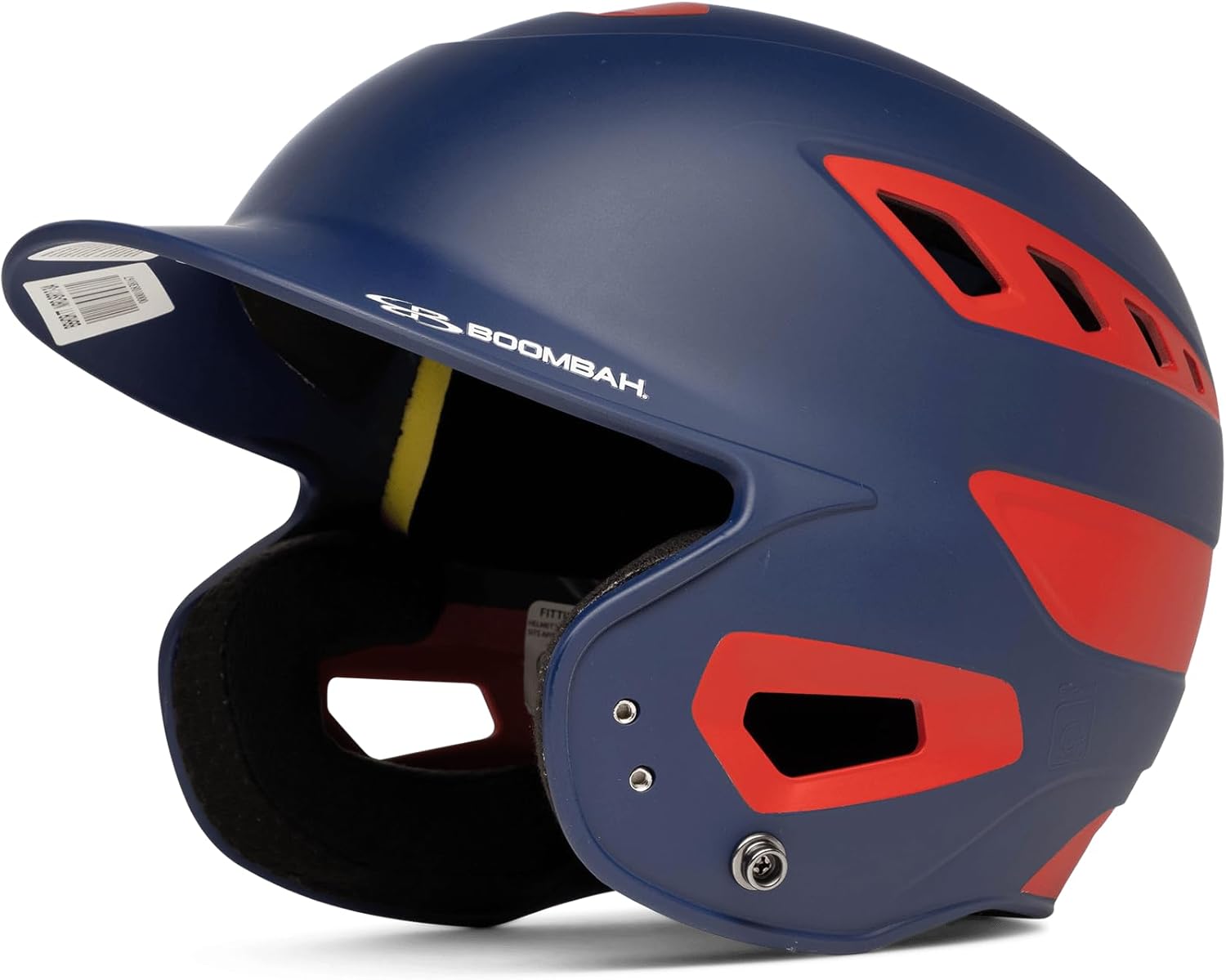 Boombah DEFCON Baseball/Softball Batting Helmet - Matte Two Tone - Multiple Color Options - 2 Sizes