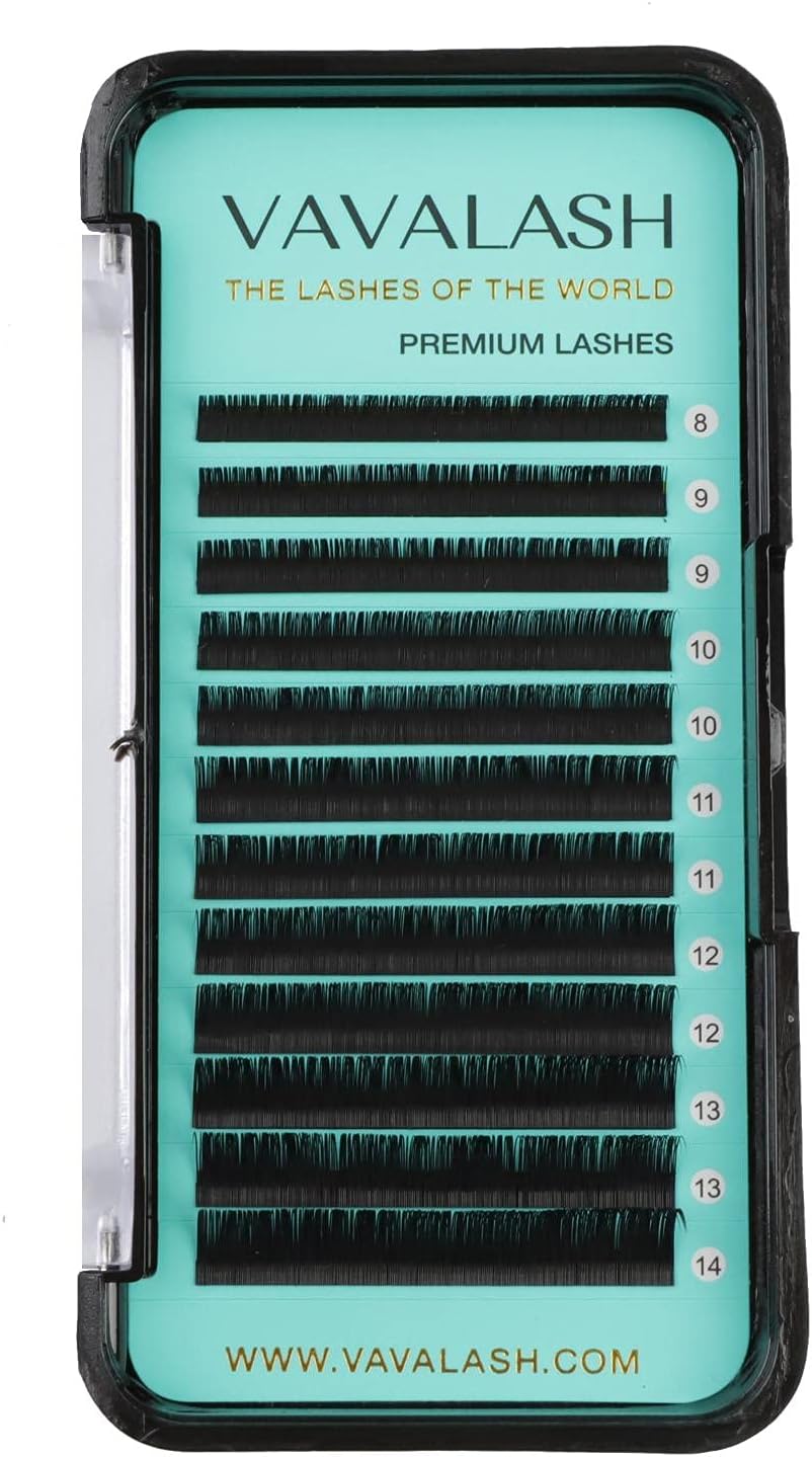 Eyelash Extensions 0.05 DD Curl 11mm Lash Extensions Supplies Individual Lashes Premium Silk Volume & Classic Lash Soft Matte Dark Professional Eyelashes Extension (0.05-DD-11mm)