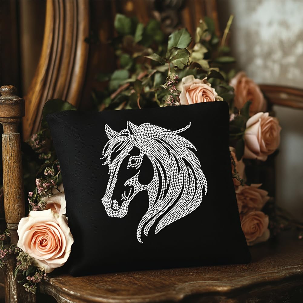 Frontalino Per Cavallo In Cuoio Con Strass - Horse&Green - Foto 4