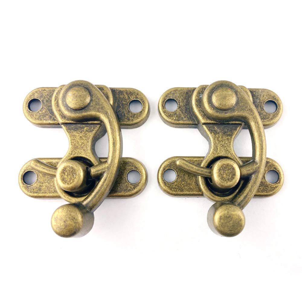 アンティーク金具付き器具 Amazon.co.jp: 【KAMONレザー】差込錠 43㎜×38㎜ アンティークゴールド