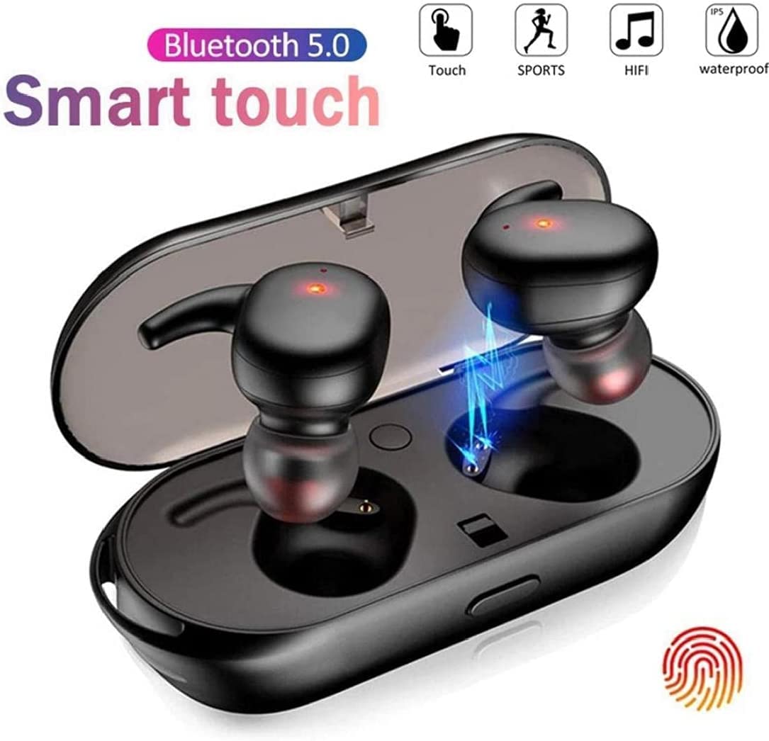Bluetooth 5.3 Headphones Mini Wireless Headphones In Ear with ENC Noise Cancelling Mic, 42H Bluetooth Earbuds with HiFi Stereo Bluetooth Earphones IP7 Waterproof