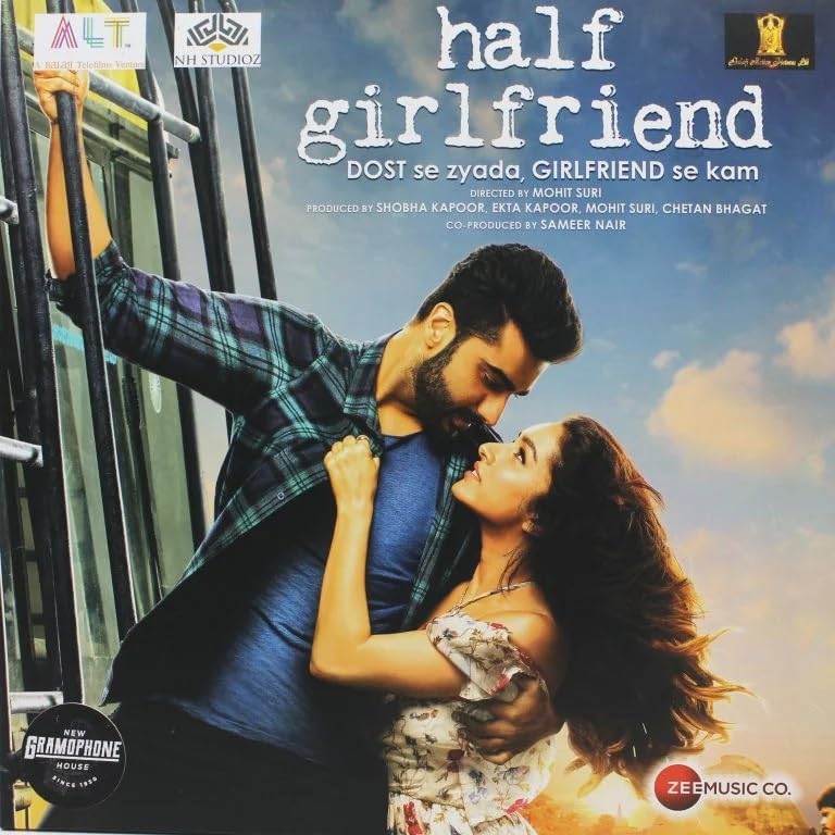 Half Girlfriend – VS34ZEE0021 – White Coloured – New Release Hindi Record, Ash King, Shashaa Tirupati, Mithoon, Tanishk Bagchi, Kumaar, Manoj Muntashir, Arjun Kapoor, Shraddha Kapoor