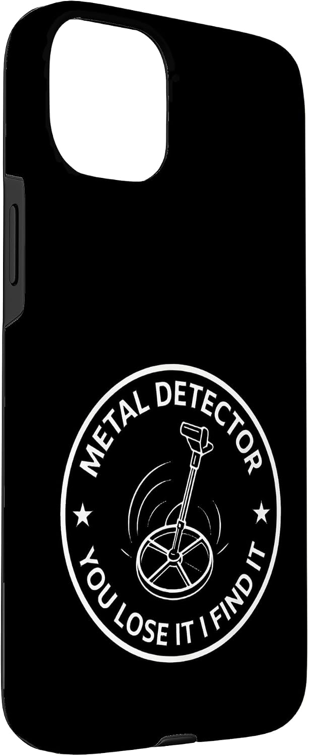 Funny Metal Detector Saying You Lose Find Case for iPhone 15 Plus image 3