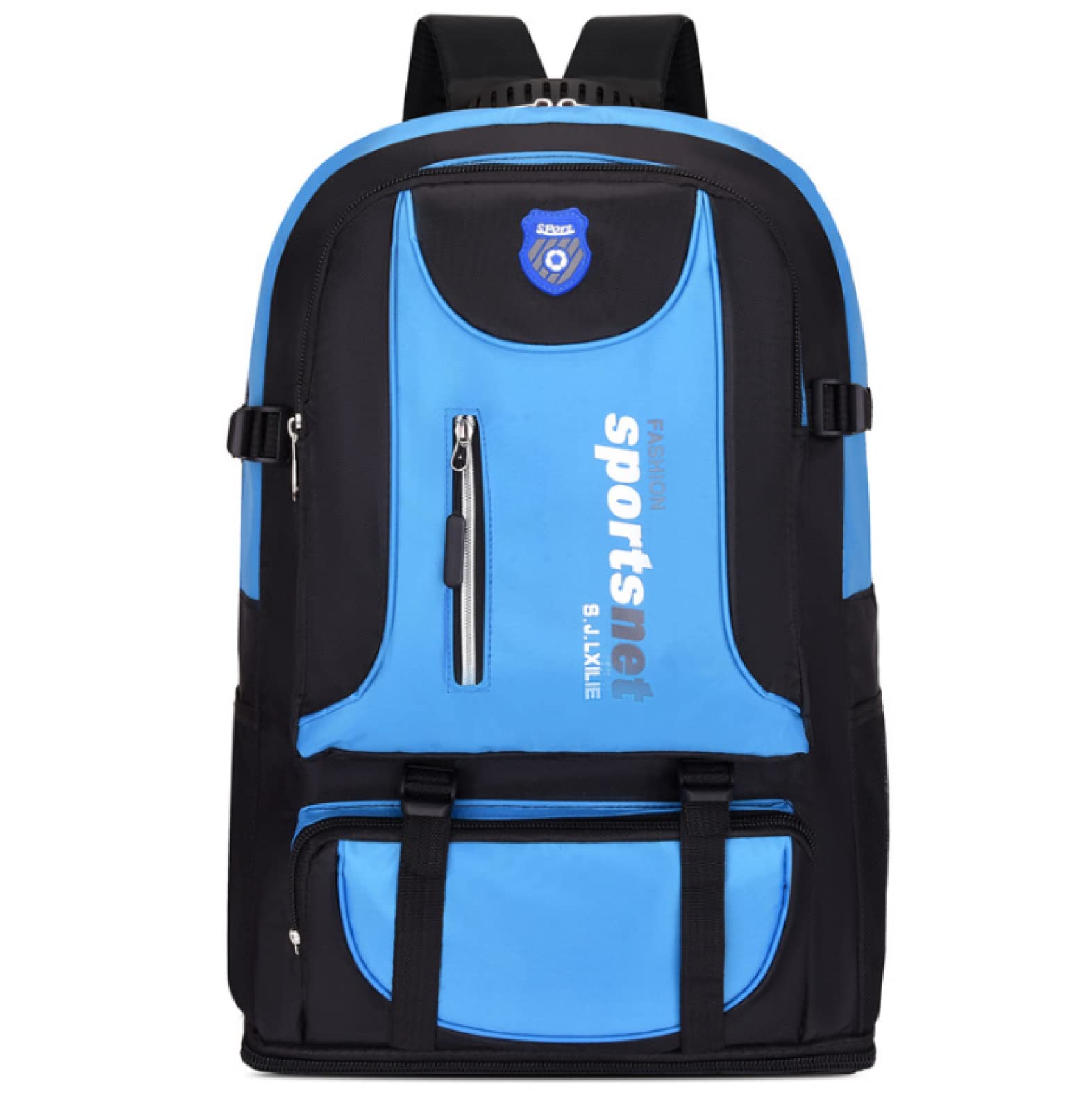 70L męski rozszerzalny plecak górski Oxford Travel Outdoor Sports Backpack School Bag Camping Hiking Bag