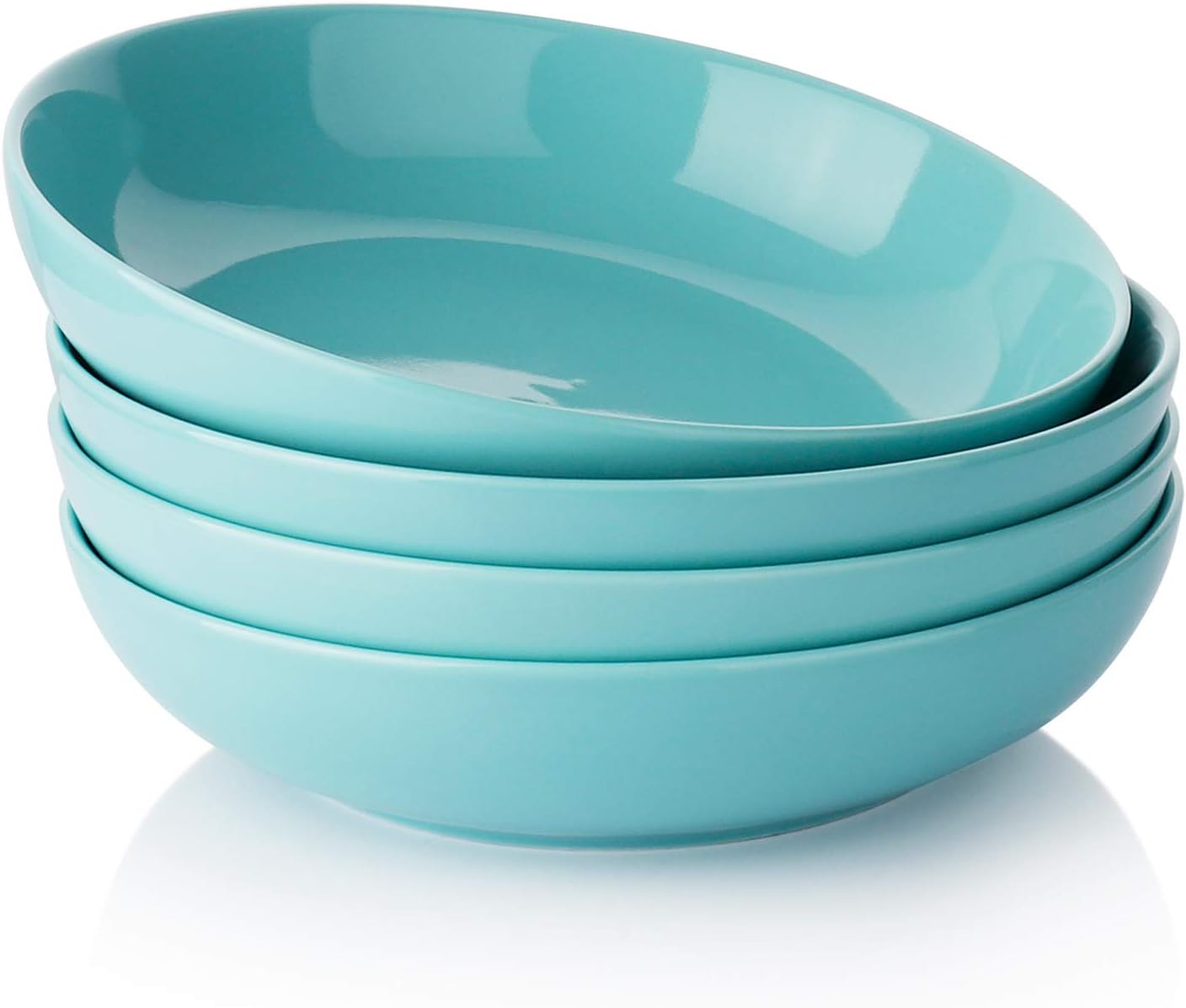 Amazon.com | Fasmov Melamine Pasta Bowls, 6 Pack 10 inches 47 Oz Large ...