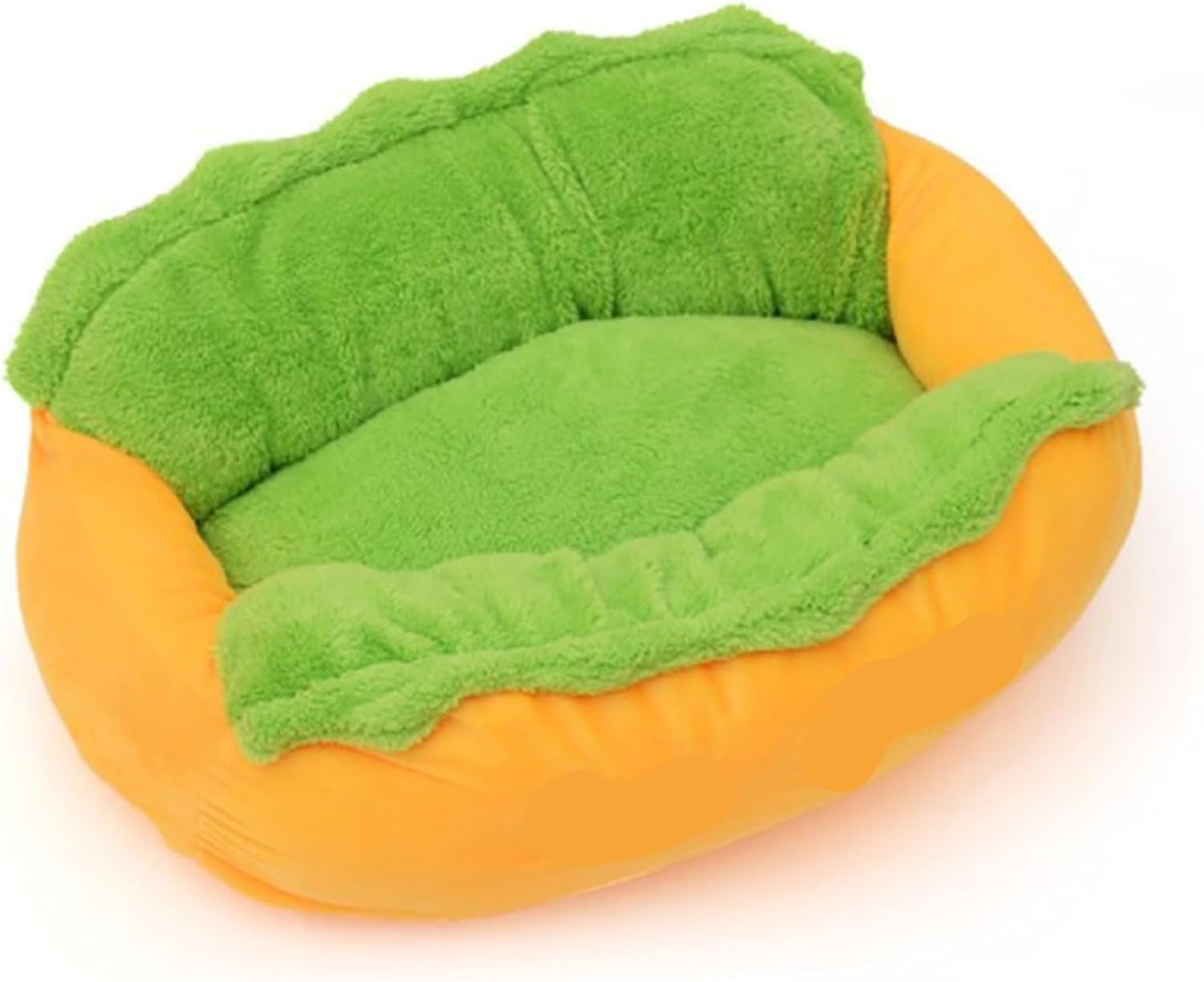 Dog Bed All Season Dog Kennel and Cat Kennel Removable and Washable Cat Kennel and Dog Mat Hot Dog Shape Warm Pet Kennel Mat Pet Bed (Color : A, Size : B) (A A)