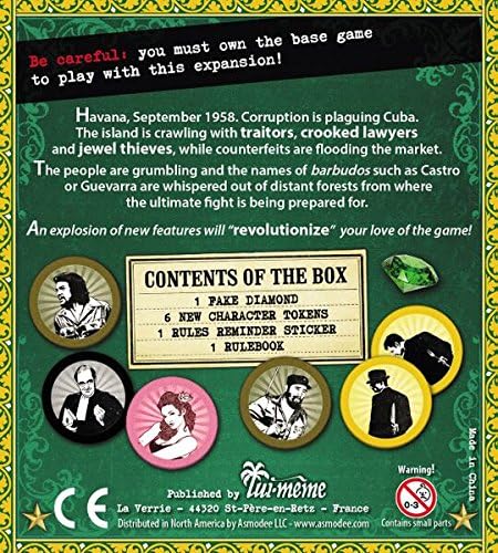 Miniatura 2 de Asmodee Mafia de Cuba Expansión Revolución