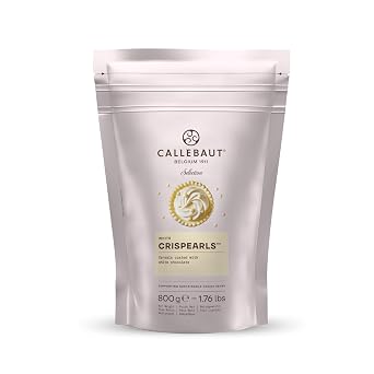 Callebaut White Crispearls 800g Bag