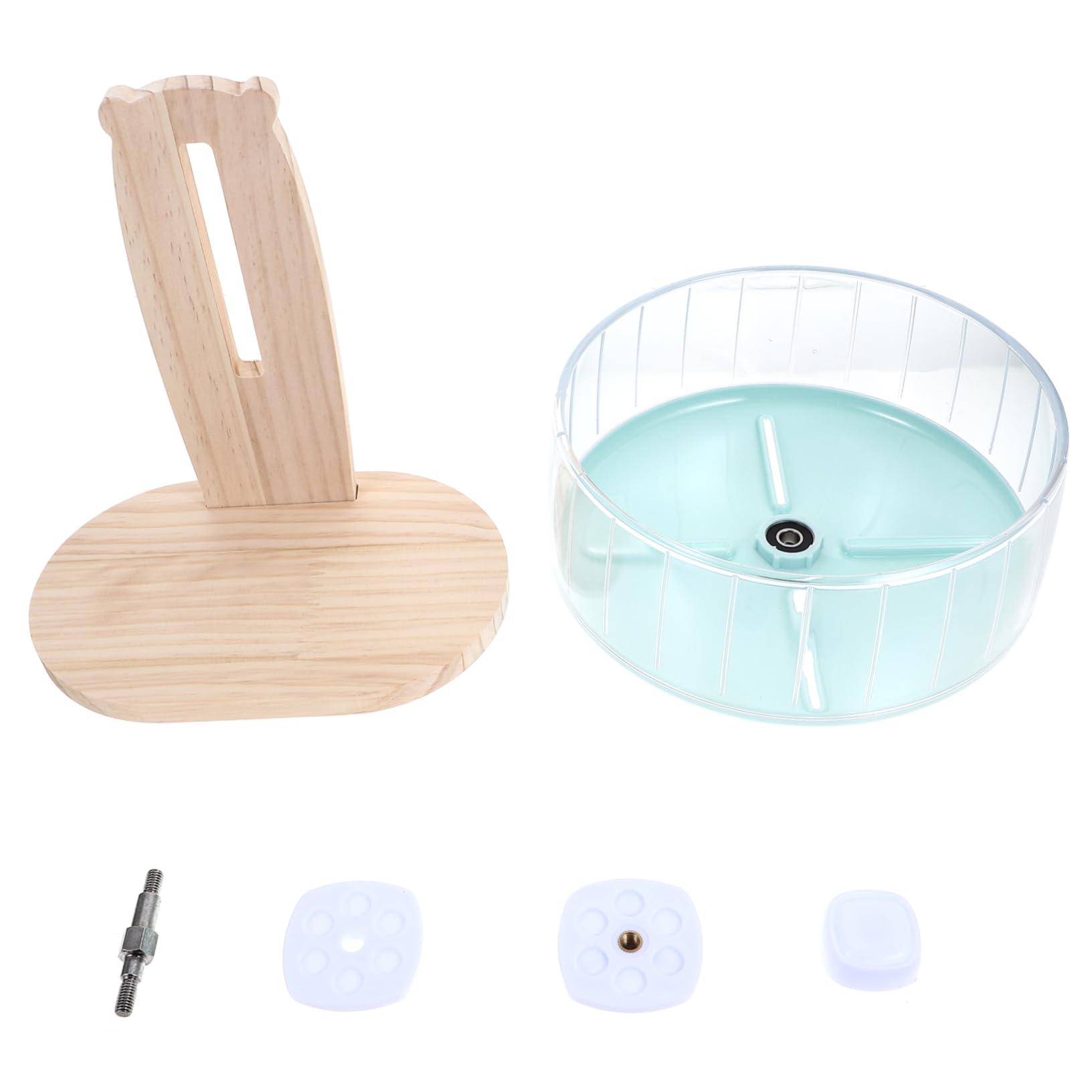 TOYANDONA Décoration Danimalerie Exercice Roue pour Chinchilla Petite Roue pour Hamster Jouet Silencieux pour Rat