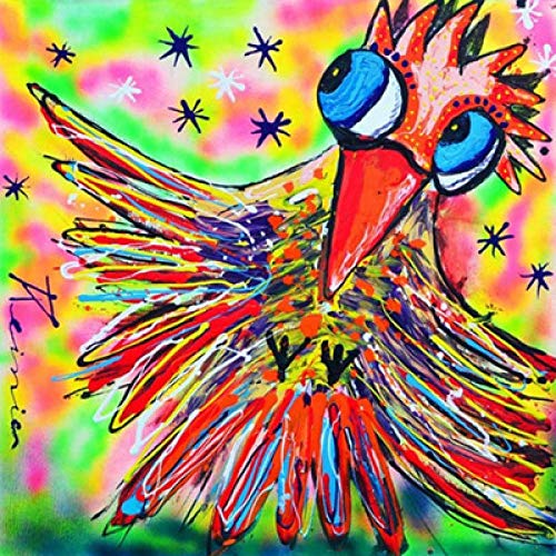 Broderie diamant oiseau complet 5D point de croix mosaïque kit toile peinture à l'huile